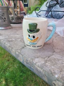 Ludwig Von Drake Vintage Ceramic Mug