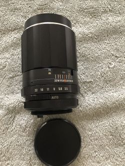 Asahi SMC Takumar 1:3.5/135mm Lens