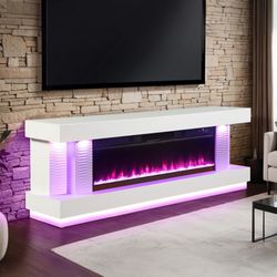 Fireplace/ Tv Stand 71”