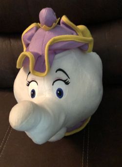 Disney Store Authentic Mrs. Potts Plush - Beauty and the Beast New Without Tags