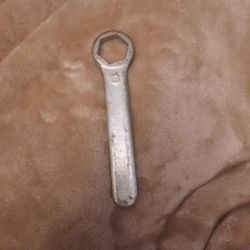 Vintage RK motorcycle Spanner Wrench. 22mm. Good Condition!