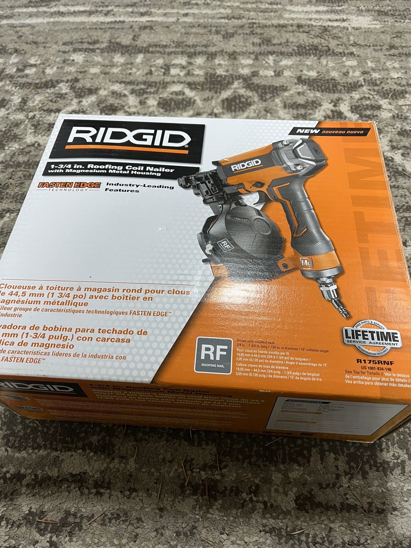 Ridgid Roofing Nailer