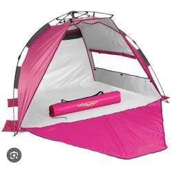 *NEW* Durable Pink Pop-Up Tent 