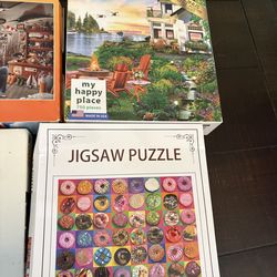 Puzzles (5) 500-750 pc