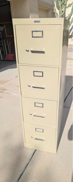 4-Drawer Vertical Metal Filing Cabinet