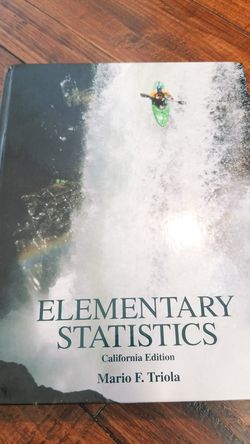 Elementary statistics california
