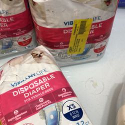 New Dog Diapers Size XS  Available $5 Each