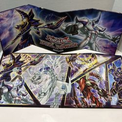 Yugioh! TCG Duel Power Double Sided Game Board Play Mat Hard Board 