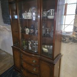 Vintage China Cabinet 