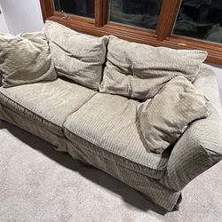 Arhaus Loveseat with washable slip cover