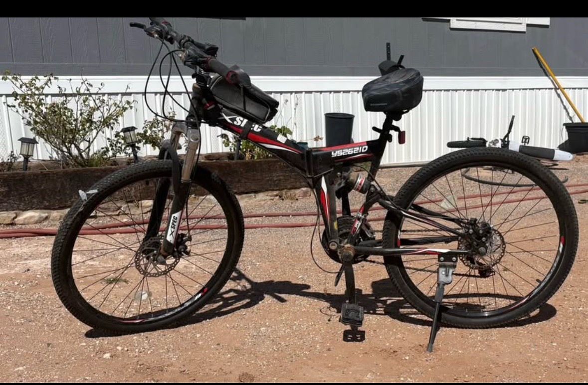 Mountain foldable bikes