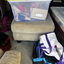 Couch… and ottoman