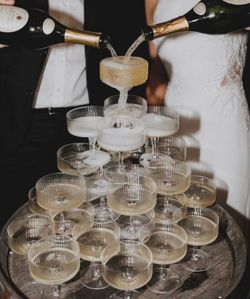Champagne tower for Event