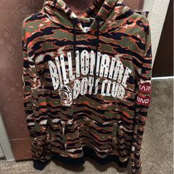 Billionaire boys club tiger camo hoodie