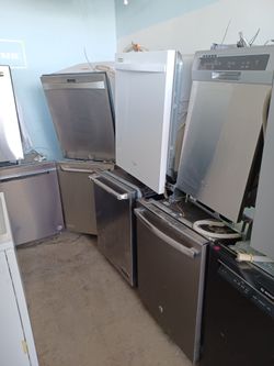 DISHWASHERS FOR SALE BLACK/STAINLESS/WHITE FREE DELIVERY/120 DAY WARRENTY 