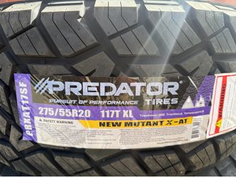 275/55R20 Predator New Mutant X-AT