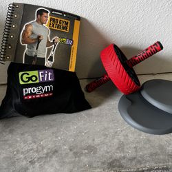 Home Gym Band Set, With An Roller 