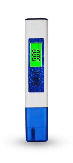 Digital 4-in-1 pH/EC/TDS/Temp Meter - High Accuracy Pool & Drinking Water Tester