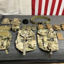 Multicam Pouches – Mixed Lot, Good for Army Kit / Tactical Gear ($20 Off Anyone Who Comes To Pick It Up)