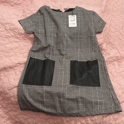 Zara Plaid Girl’s Dress 