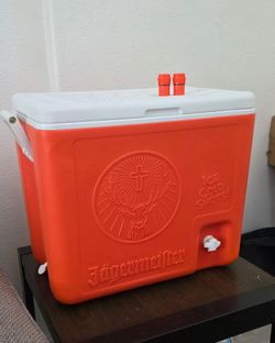 100% complete & authentic Jagermeister Shot Cooler