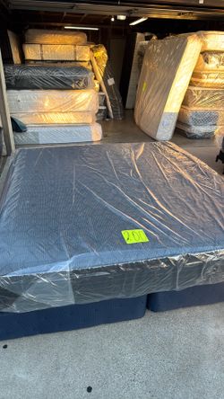 King size mattress, and boxspring delivery available