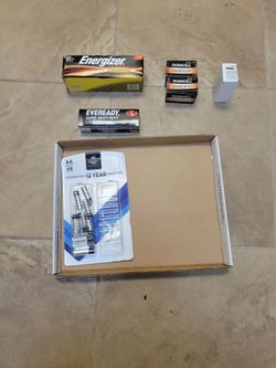 Mixed Battery Lot – Energizer, Duracell, Eveready,