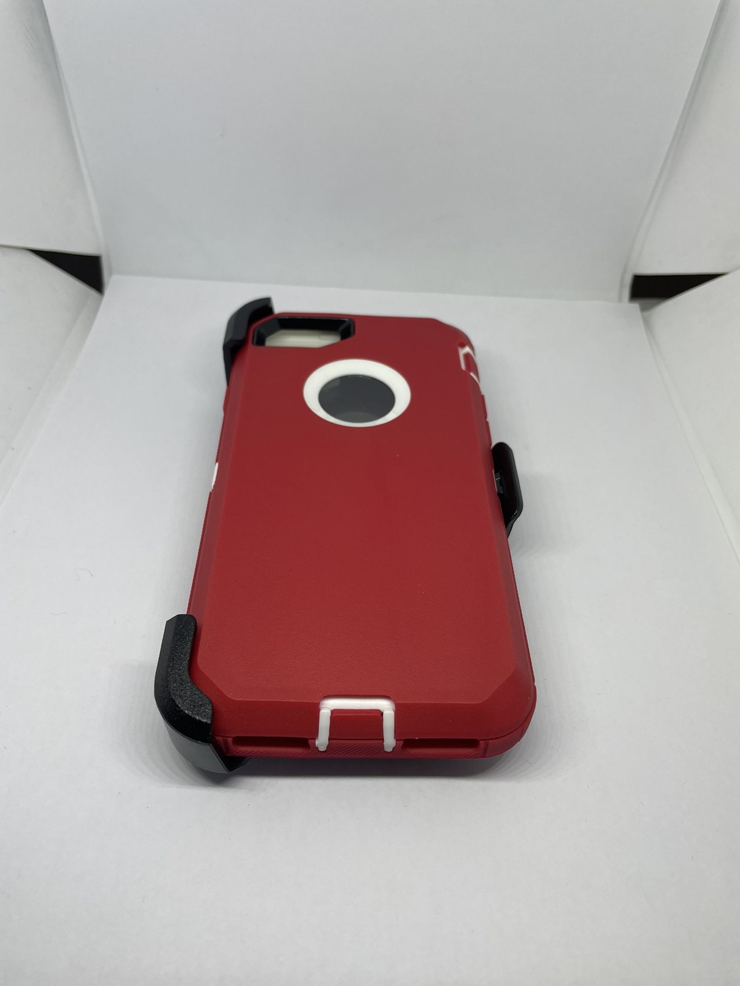 For iPhone 7/8 , iPhone 6, iPhone SE Red Belt Clíp Case