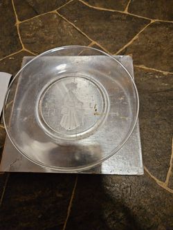 Happy holidays, Avon dish from President.