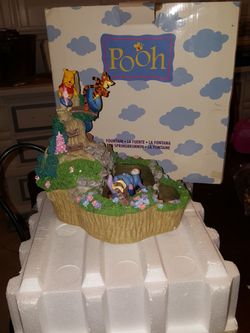 Vintage Winnie The Pooh Fountain