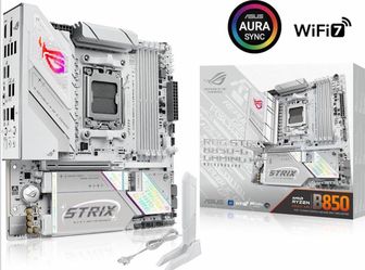 ASUS ROG STRIX B850-A GAMING WIFI AMD AM5 B850 ATX motherboard 14+2+2 power stag
