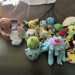Pokemon Plushies Assorted ( Each)