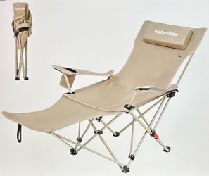 NATUREHIKE 3 Position Recliner Folding Chair