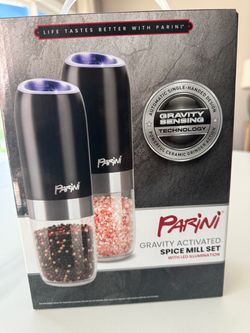 Parini Gravity Activated Spice Mill Set