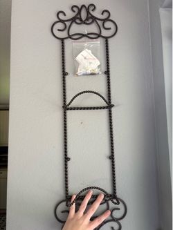 Metal plate display