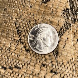 2023 "P" Quarter Dollar "In Cod We Trust" Jovita Idar - Error Coin Rare