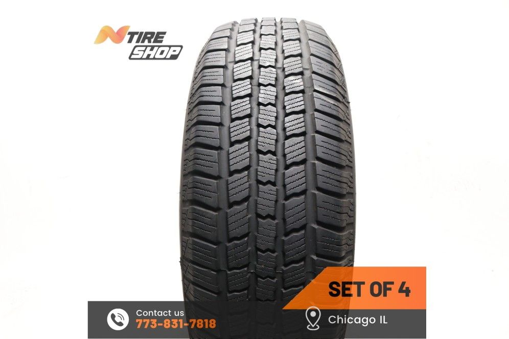 Set of 4 Used 10/32 Whitewall 265/70R17 115T IronMan Radial A/P