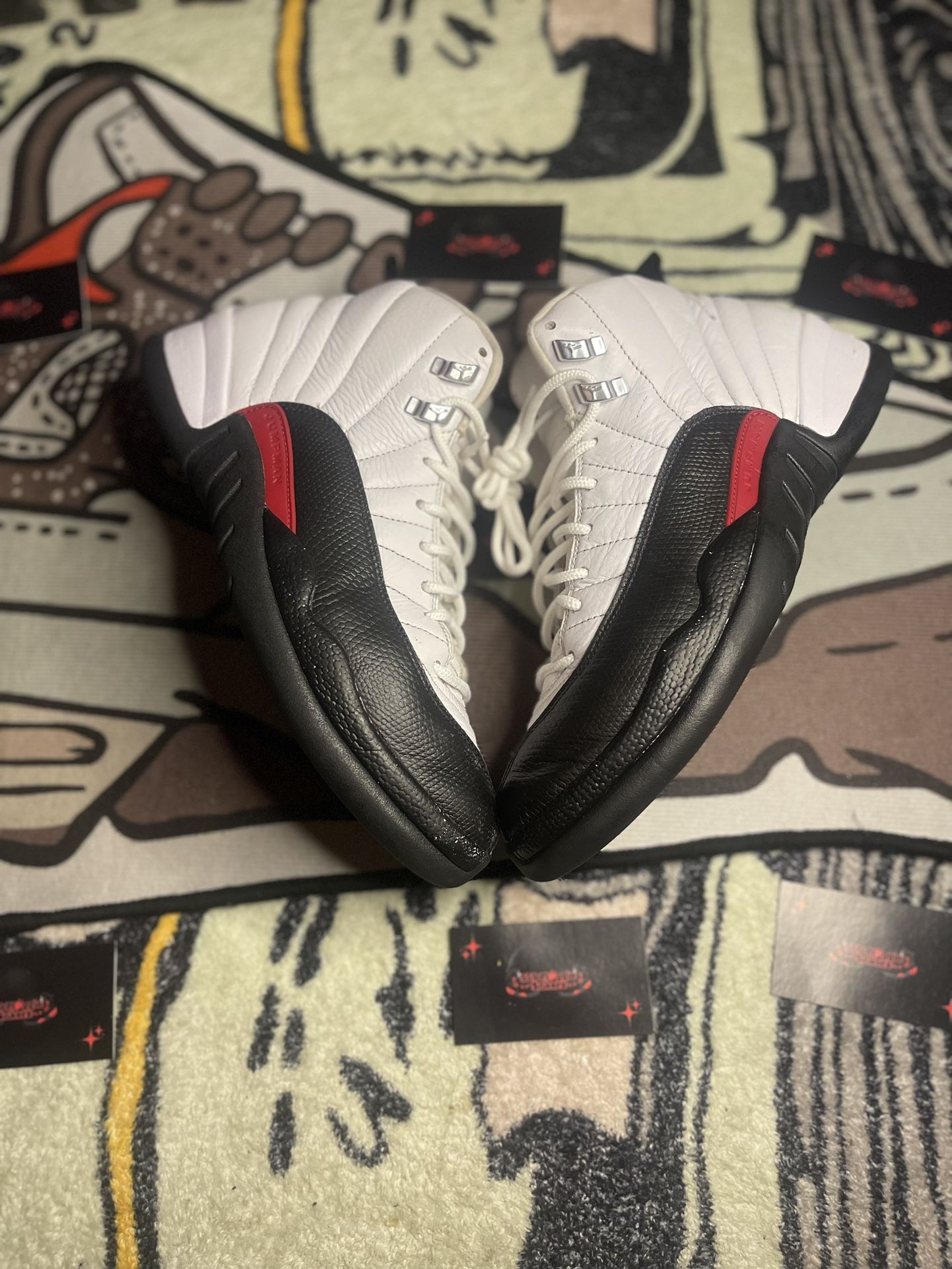 Jordan 12 Taxi Flip