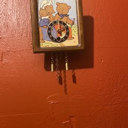 Beautiful Small German Hummel Wall Clock