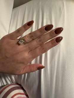 Moissanite 2 Carat Gold Ring Size 5
