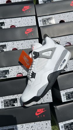 Jordan 4 White Cement 2025 12M 11.5M 11M 10.5M 10M 8.5M