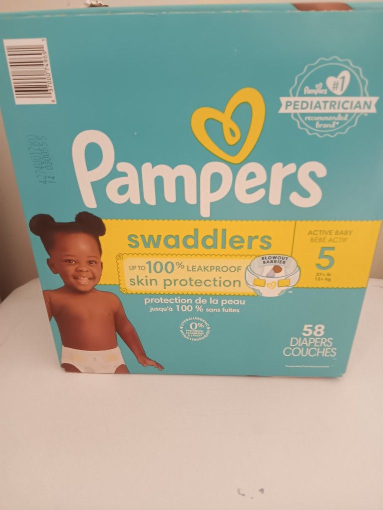Pampers Swaddlers Size 55
