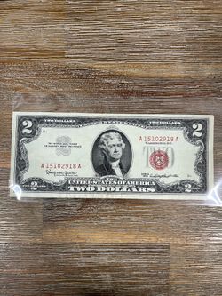 $2 old bill red seal series 1963