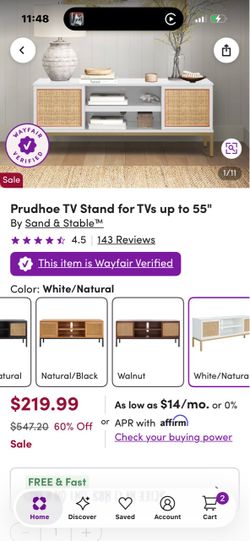 Modern tv stand