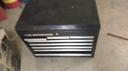 U.S. General Black Tool Chest