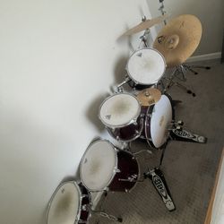 Incomplete Drum Set