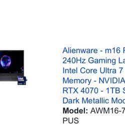 Alienware Laptop