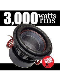 3000W RMS Car Subwoofer Speaker