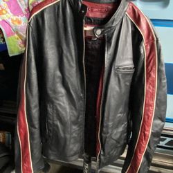 Leather Motorcycle Jacket 