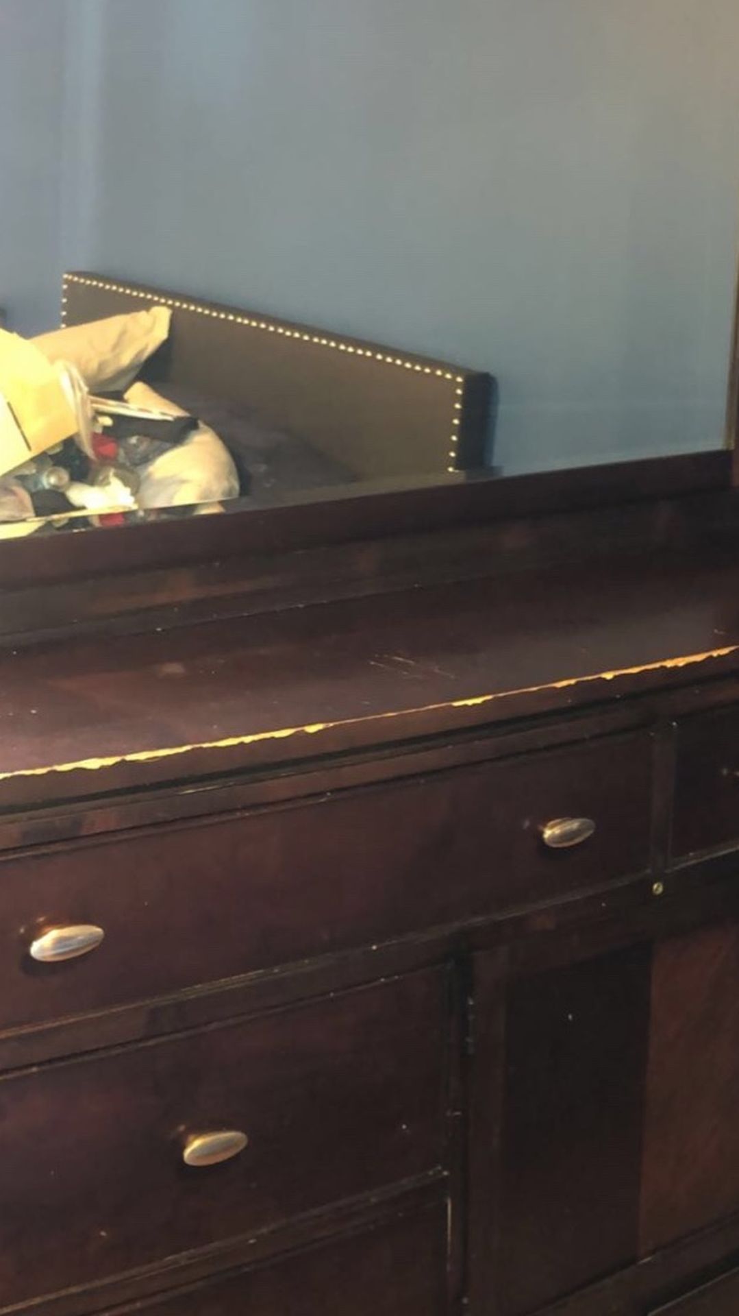 Dresser With Mirror That Lowers And Hides Tv